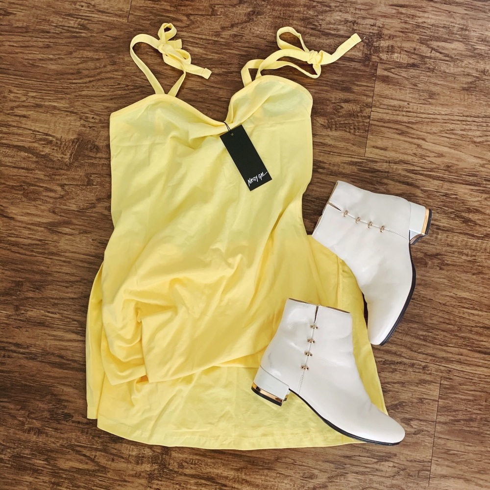 All tie need relaxed midi dress